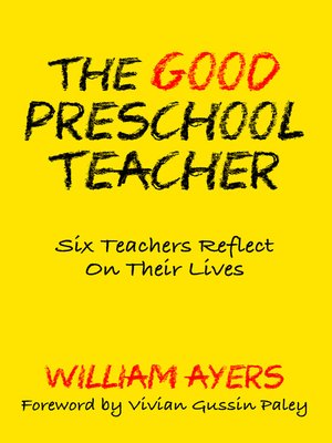 cover image of The Good Preschool Teacher